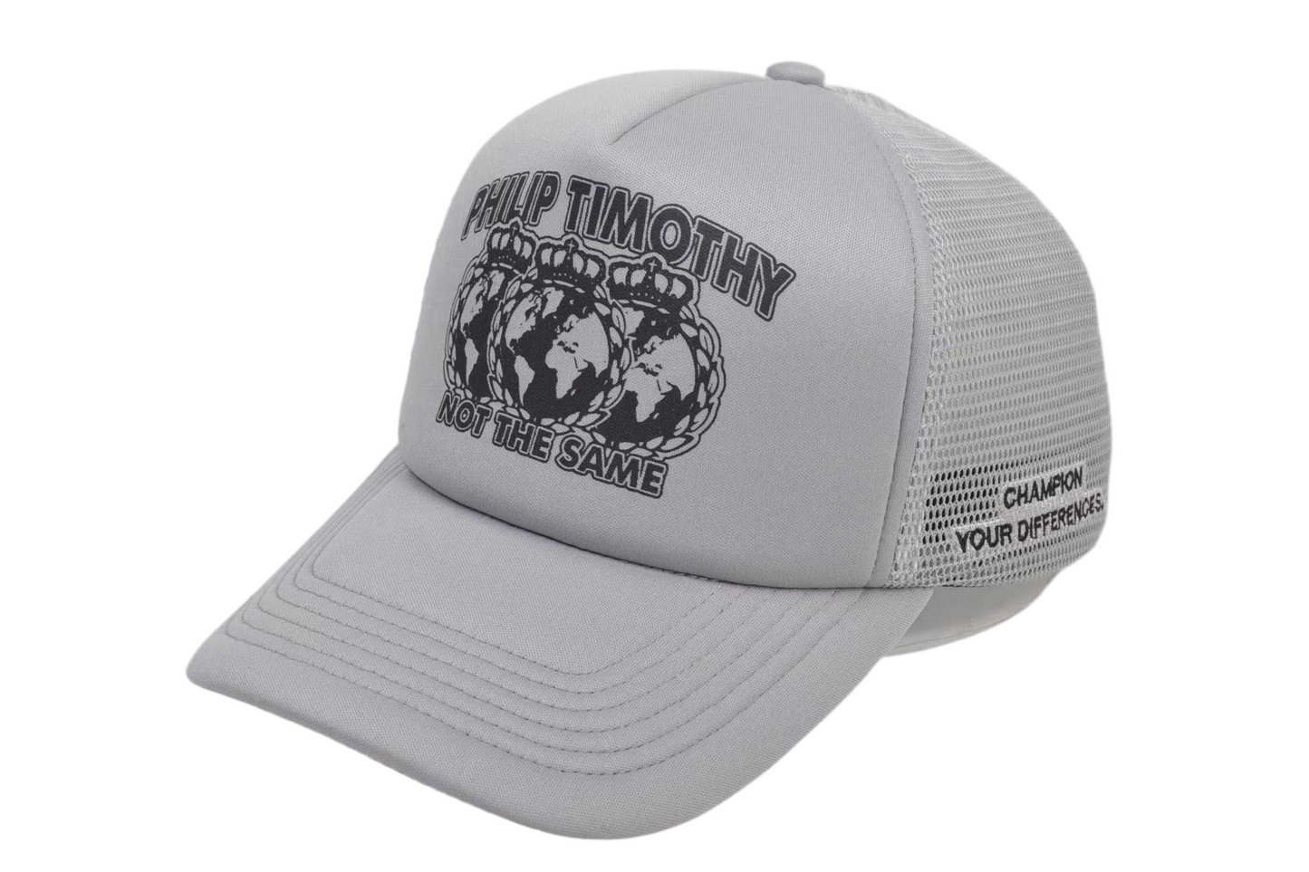 GLOBAL TRUCKER CAP - GREY