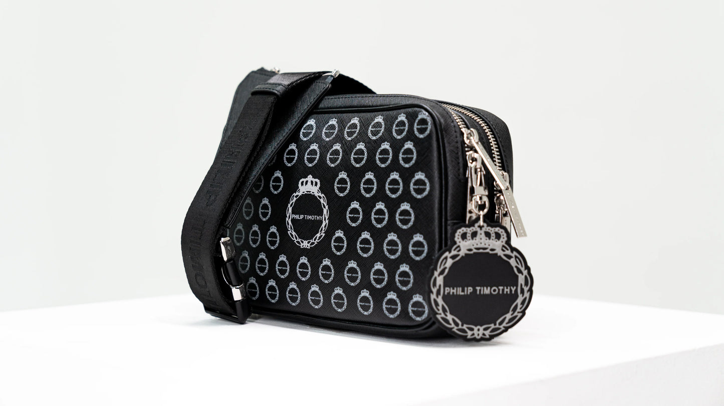 CREST REFLECTIVE BAG BLACK 3.0