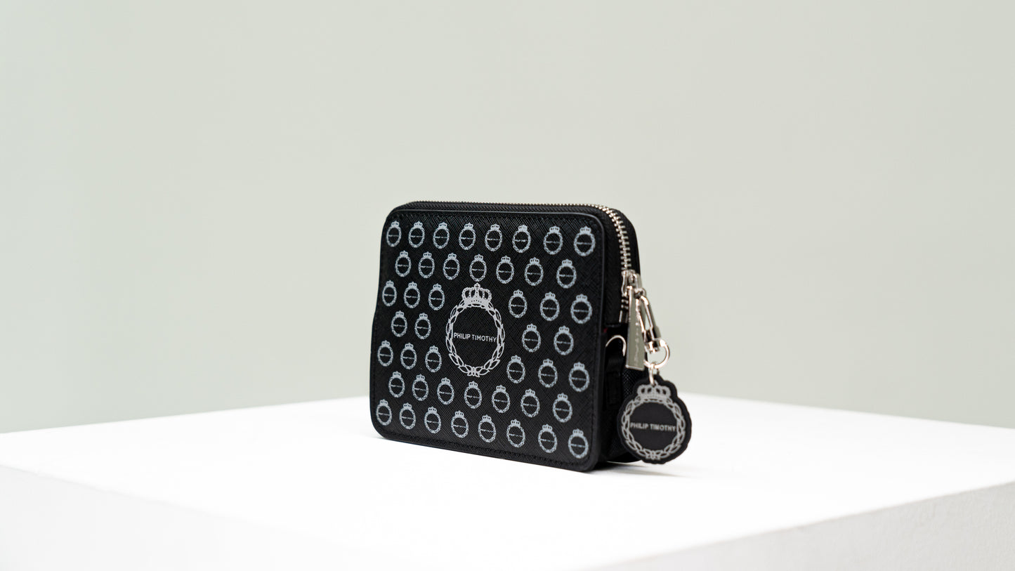 CREST REFLECTIVE BAG BLACK 1.0