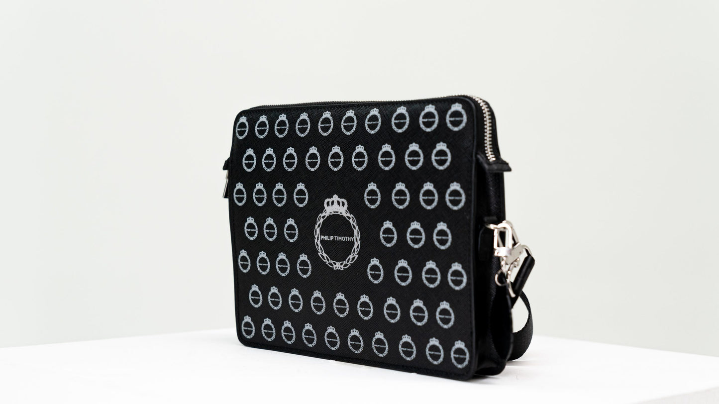 CREST REFLECTIVE BAG BLACK 2.0