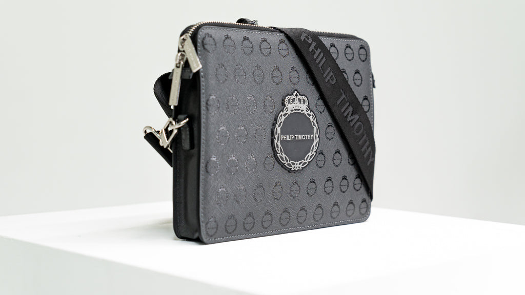 CREST BAG GREY 2.0