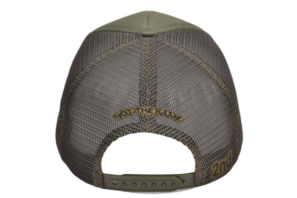 GLOBAL TRUCKER CAP - FOREST GREEN