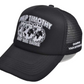 GLOBAL TRUCKER CAP - BLACK