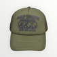 GLOBAL TRUCKER CAP - FOREST GREEN
