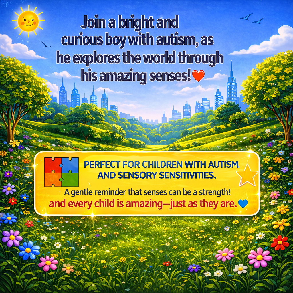 AUTISTIC ADE'S SUPER SENSES ADVENTURE COLOURING BOOK