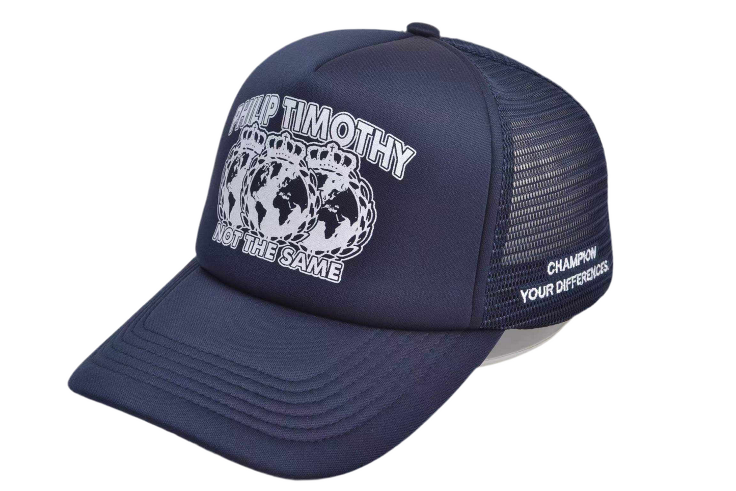GLOBAL TRUCKER CAP - BLUE