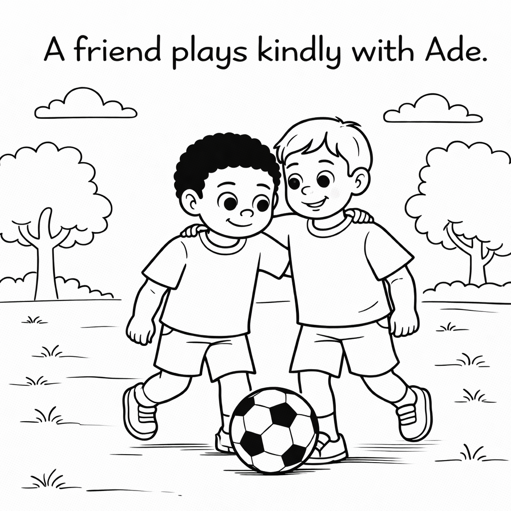 AUTISTIC ADE'S SCHOOL ADVENTURE COLOURING BOOK