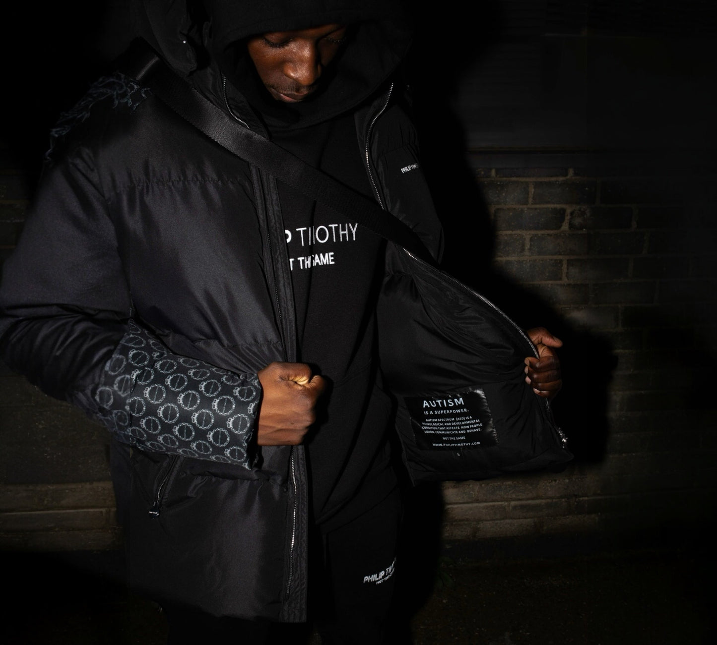 N.T.S REFLECTIVE PUFFER