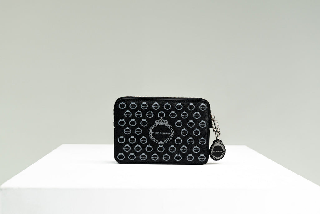 CREST REFLECTIVE BAG BLACK 1.0