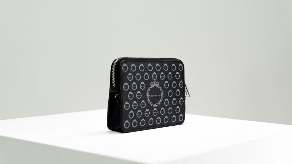 CREST REFLECTIVE BAG BLACK 1.0